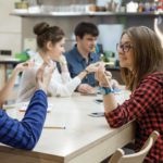 Biology & Medicine - students collaborating