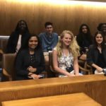 law students in jury box