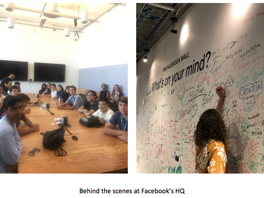 Summer Springboard, Facebook visit