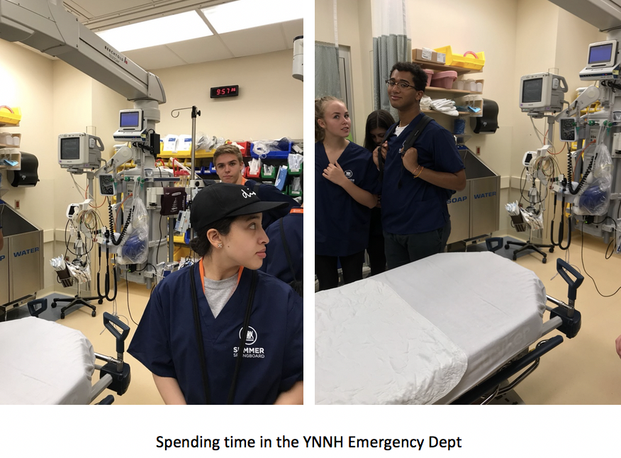 Yale New Haven Hospital Emergency Dept, Summer Springboard