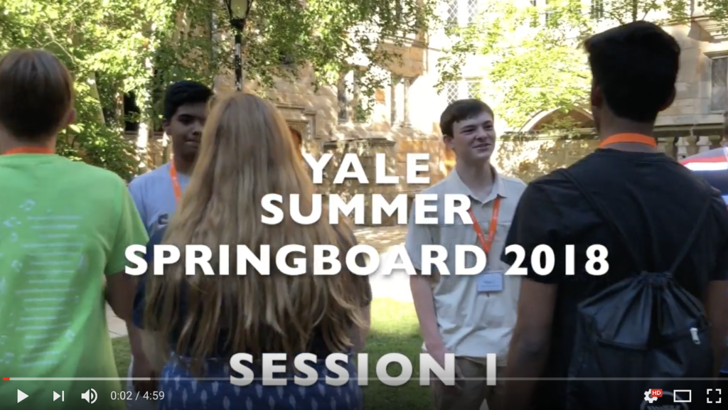 Summer Springboard Yale 1 Video