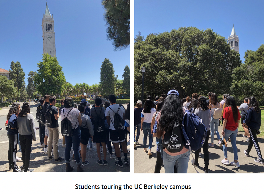 Summer Springboard, UC Berkeley tour