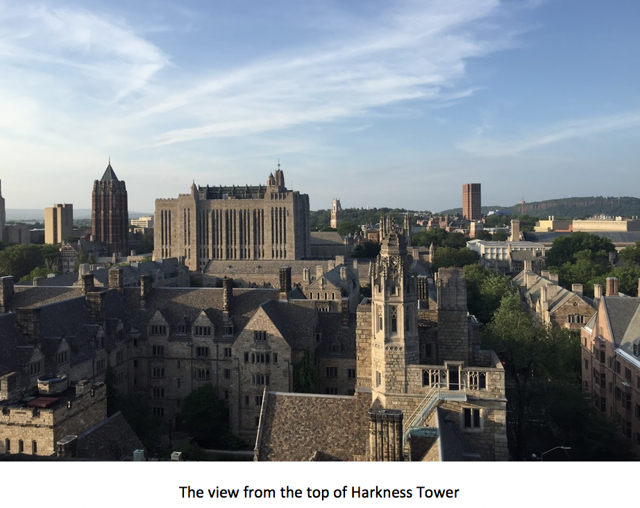 Summer Springboard, Yale, Harkness Tower