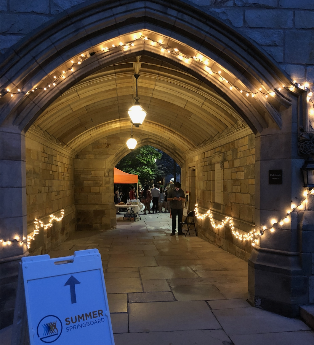 Summer Springboard,Yale party